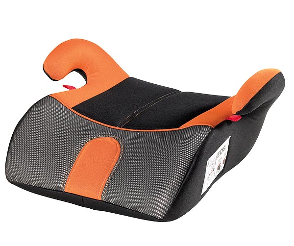 Sitzerh�hung Autositz EOS BOO orange/schwarz 15-36 kg ECE R44/04