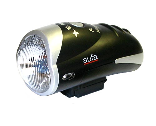 AUFA PHANTOM X1 Fahrradlampe Frontlampe Xenon + 3 LEDs