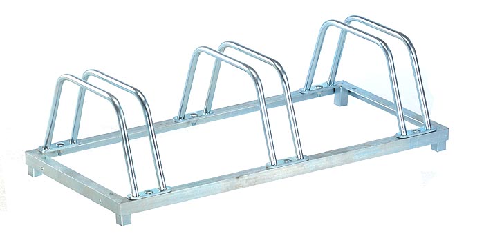 Fahrradparksystem Fahrradständer 3 Räder erweiterbar