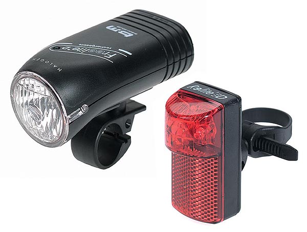 Busch + Müller B&M Lampen Set 16 Lux Front- Rücklicht BUMM
