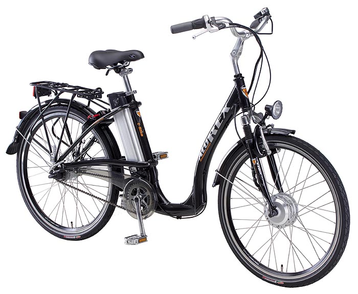 ALU REX E-Bike Elektrofahrrad Tiefeinsteiger 26" (66 cm) 7-Gang