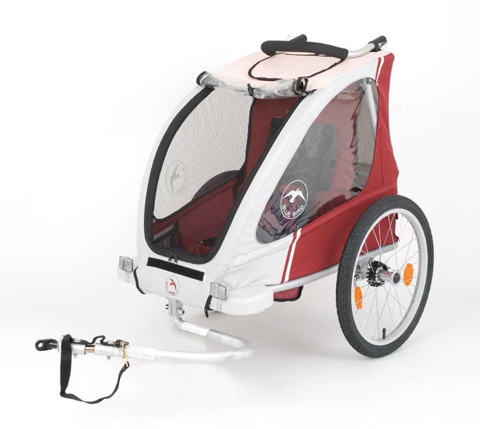 Carrito Bebe Bici Paseo Bebe Buggy Remolque Niños Para Bicicleta - Main Image