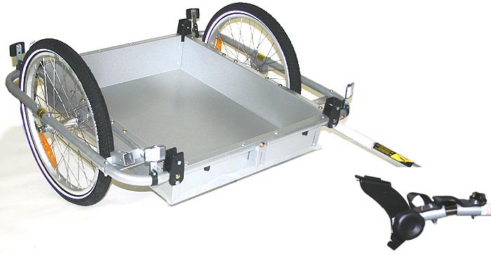 BLUE BIRD Transport Basisanhänger Standard-Kupplung ALU-Wanne TÜ