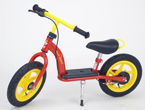 MINI VIPER Lauflernrad Laufrad Kinderlaufrad aus Stahl mit Brems