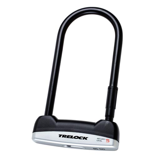 TRELOCK BS 510 Bügelschloss 230mm mit Halter Level 5