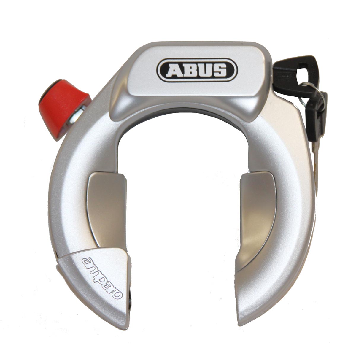 Abus Amparo 4850 LH KR Bicycle Frame Lock Level 9 White Black Silver eBay