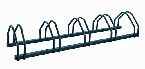 5er Fahrradparksystem Fahrradständer Multiparker schwarz