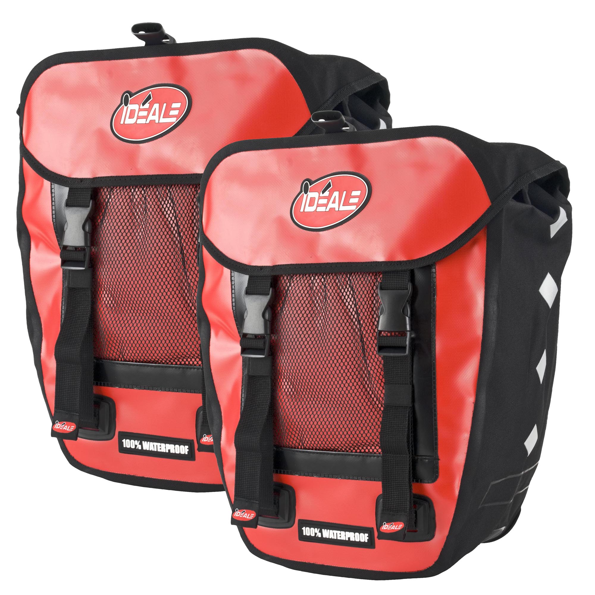 IDEALE HITEC Doppelpacktasche Gepäcktragertaschen Hecktaschen wa