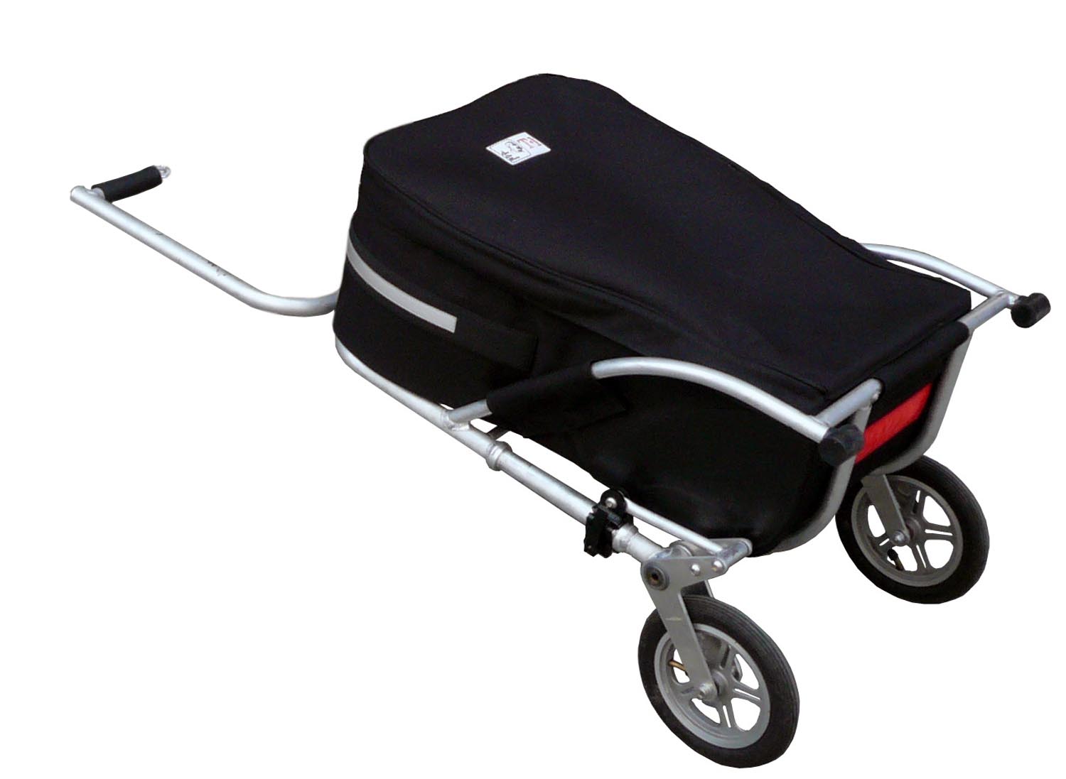 Monz 66097 bicycle trailers Aluminium trolley with removable travel bag