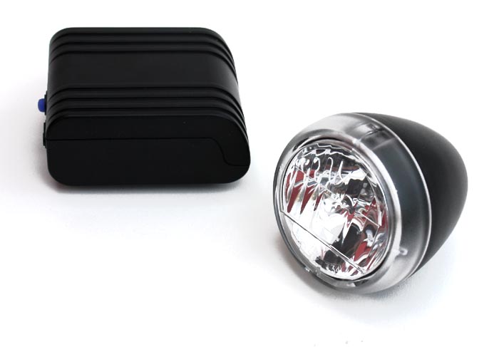 TWIST 10 Lux Halogen Scheinwerfer inkl. Akku-Pack+Halterung