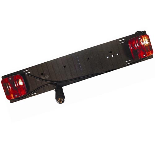 R�ckleuchte f�r Fahrradhecktr�ger 7 polig