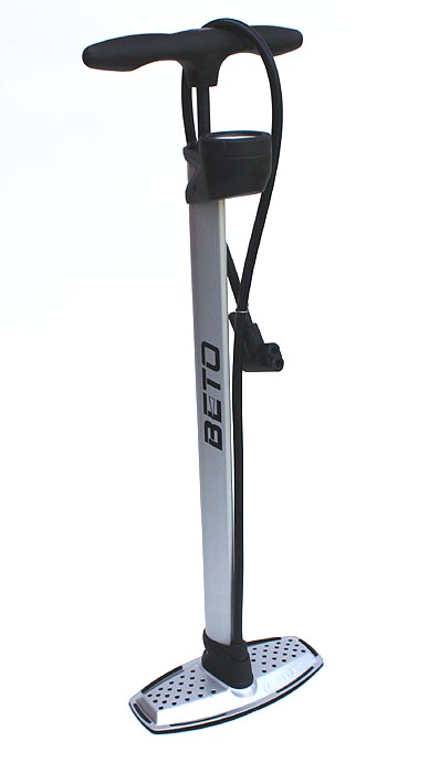 BETO HITEC 63794 ALU Standluftpumpe Luftpumpe Hubpumpe Manometer