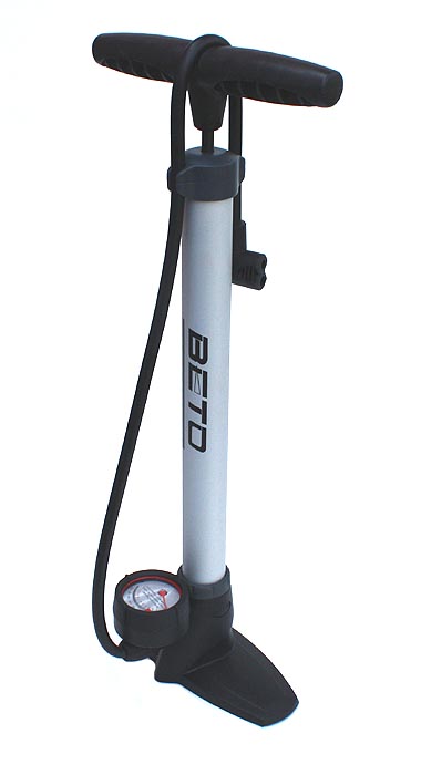 BETO HITEC 63795 ALU Standluftpumpe Luftpumpe Hubpumpe Manometer