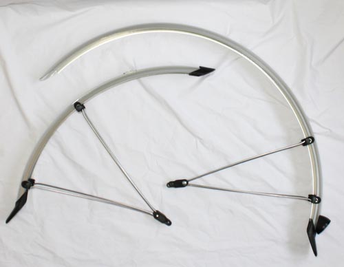 BÜCHEL Schutzbleche Spritzschutz 28\" 45-622C silber