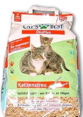 CATS BEST �ko Plus Einstreu Katzenstreu 10 Liter