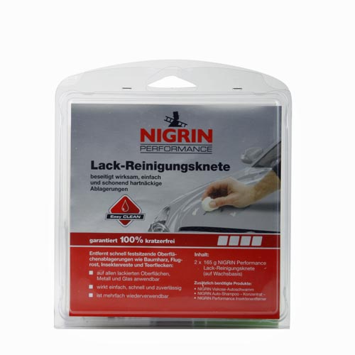 NIGRIN Reinigungsknete für alle Lacke 330g (2,42Euro/100g)