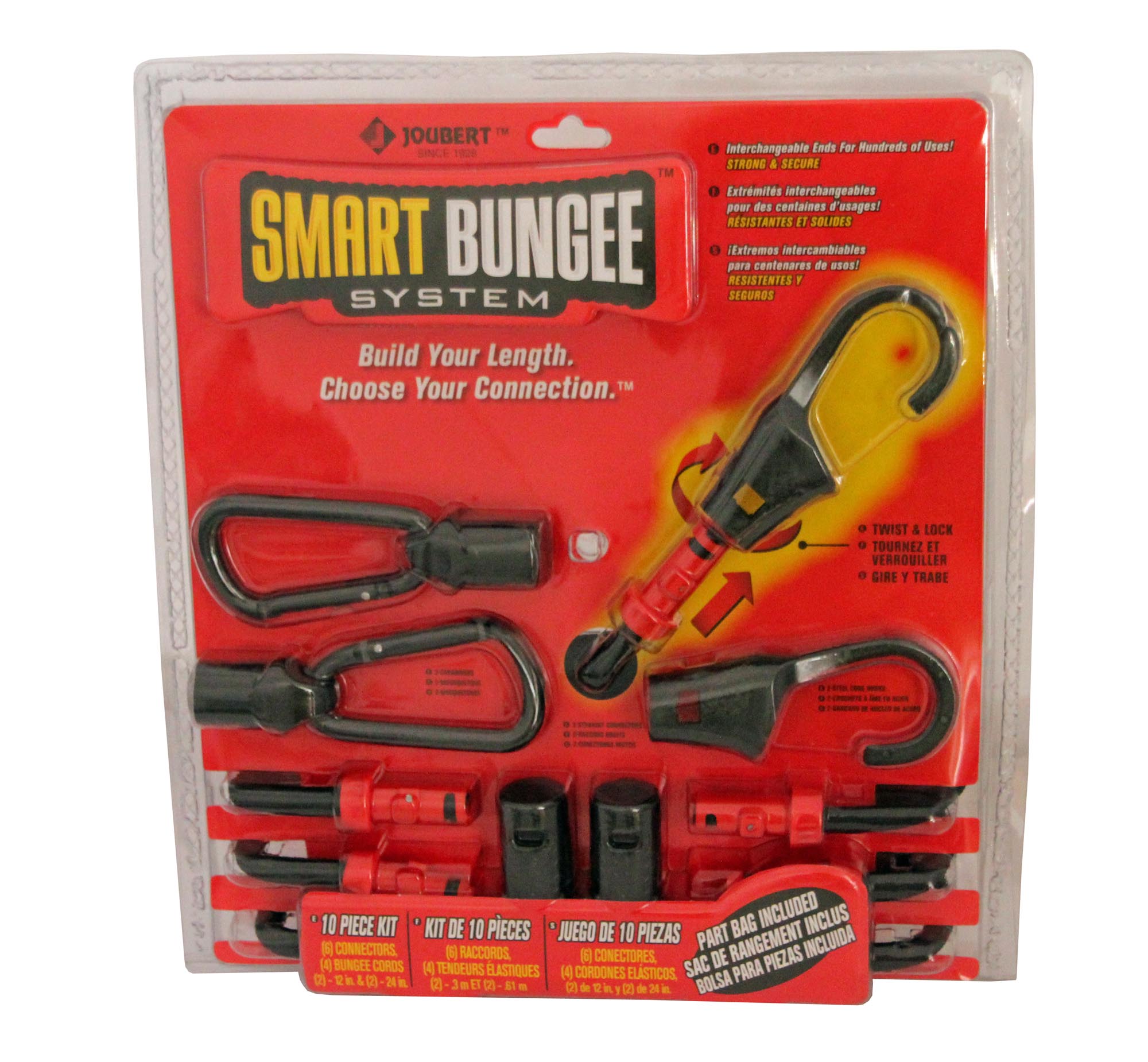 SMART BUNGEE universal Spanngurte-Stecksystem 10teilig