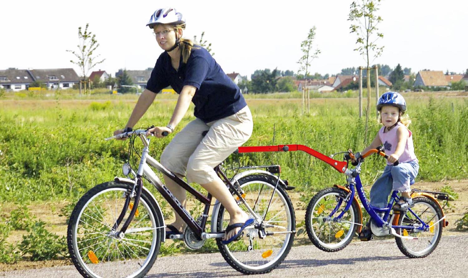 Tandemstange DINO Nachläufer Kinderrad TÜV/GS