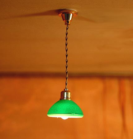 WUNDERSCH�NE DECKENLAMPE SALON STYLE PUPPENHAUS 1:12