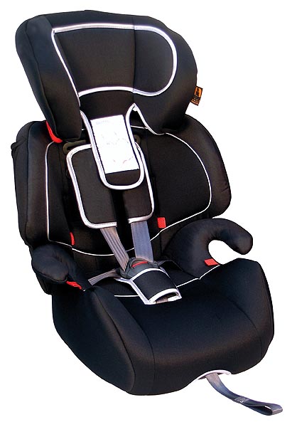 Hochwertiger Kindersitz GIOTTO schwarz 1+2+3 9-36kg R44/04-Norm