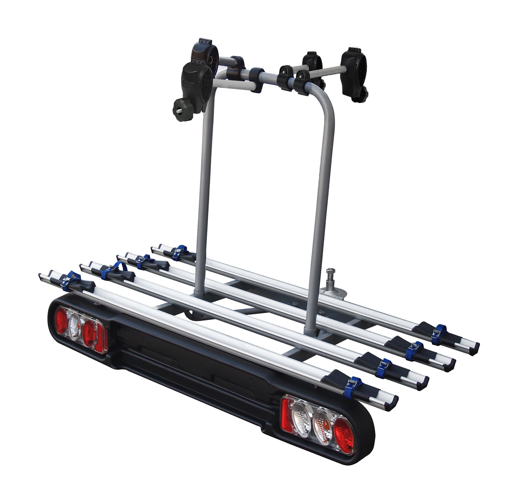 RACE 4 Heckträger Fahrradträger für Anhängerkupplung 4 Räder