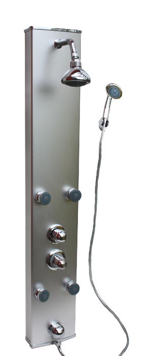 mixomat BORKUM Wellness Duschs�ule Duschpaneel Hand- Regenbrause