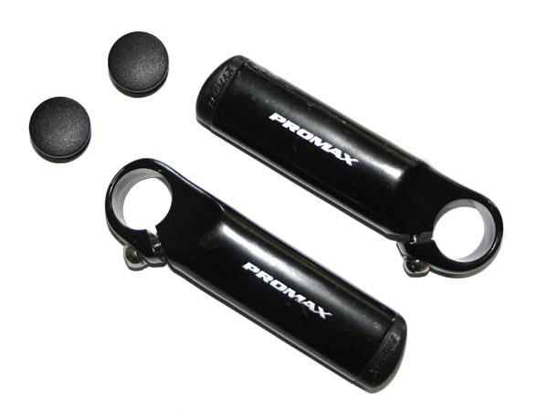 PROMAX universal bar-ends Hörnchen Lenkerhörnchen schwarz
