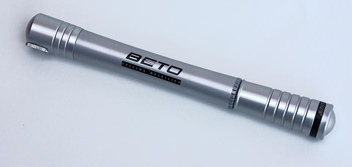 BETO 63765 ALU Teleskop Luftpumpe Minipumpe alle Ventile 11 bar