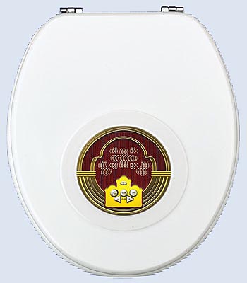 sanwood RADIO Toilettensitz WC-Sitz mit integretiertem Radio