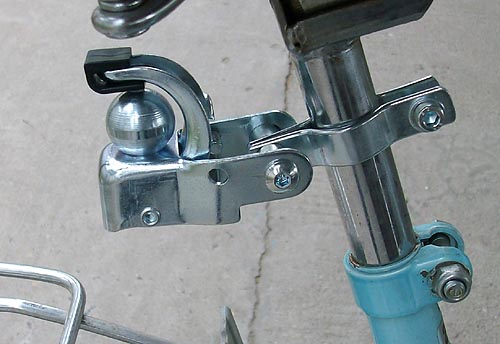 Standardkupplung Fahrradanhänger POWERTAKER und MAXICARGO Befest